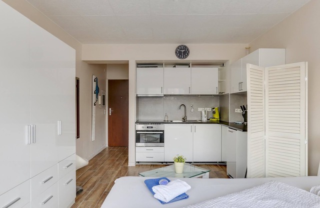 White, luxery city center Apartment, 24 hrs SELF CHECK IN