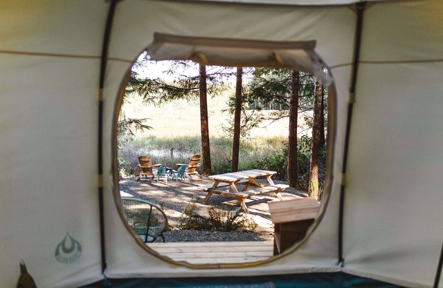 White Pine Lake Front Farm Glamping & Sauna Experience