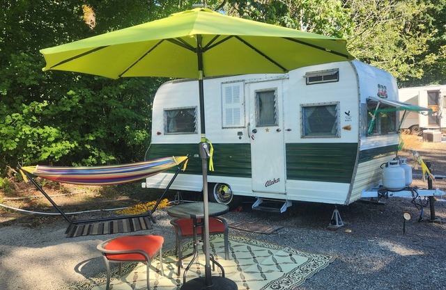 Wizard of Oz themed, Vintage 1967 Aloha Camper/Glamper!