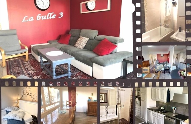 wonderful bright & comfortable flat. 4ch/2sdb-9pers + free parking 900m cathedral