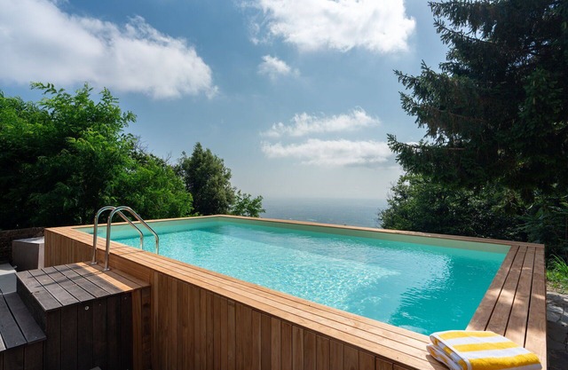 Wonderful private villa with WIFI, private pool, TV, patio and panoramic view, close to Pisa