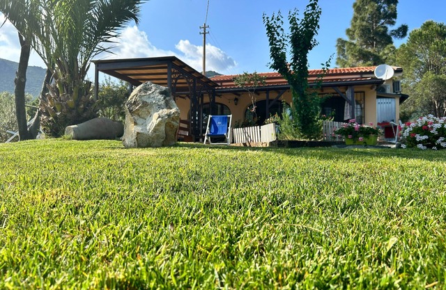 Wonderful Villa immersed in the headland of Su Reu (Solanas) with Panoramic Views.