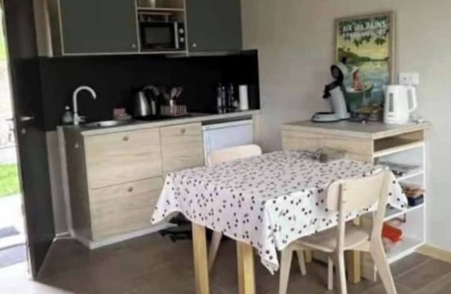 Wooden haven of peace with Alpine panorama