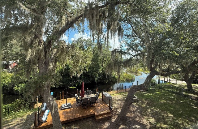 Work and Pet Friendly Ocala Forest Lakefront Retreat