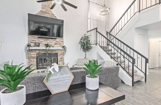 Your Home Away! Offering free heated pool ! Close to everything !