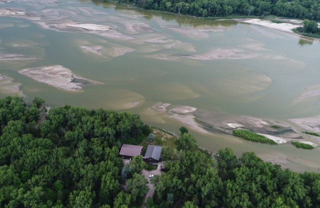 Your Platte River Lost Island Lodge. Privacy, seclusion, captivating views...