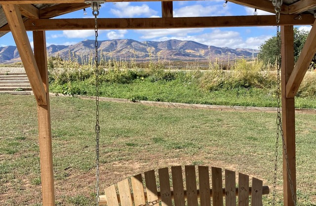 Yurts built from grain silos! Unique and cozy. Southeast Utah