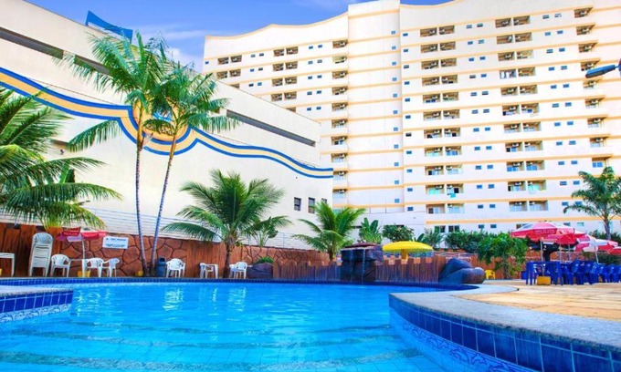 Centro Apartment | Ótimo apê 2 quartos com piscina 24hs em Caldas Novas