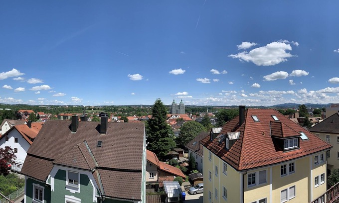 Kempten Apartment | Über den Dächern Kemptens mit Panoramablick