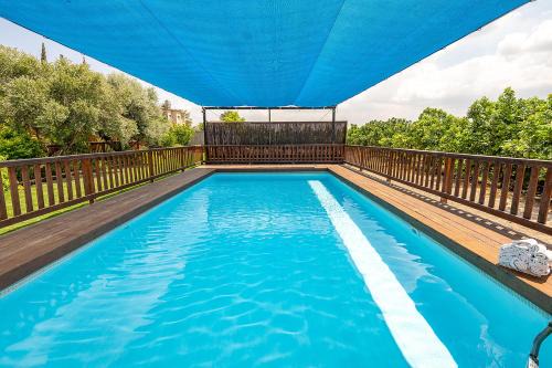 Emek HaMaayanot Apartment | בקתות רם-מתחם בקתות מהמם עם בריכה פרטית ונוף מושלם