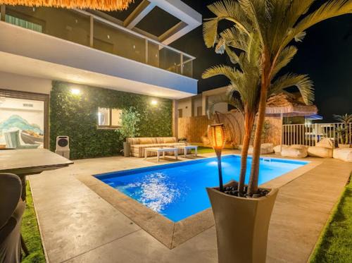 Eilat Villa | וילת יוקרה עם בריכה פרטית וגקוזי עם נוף לים ליד החוף של מוש