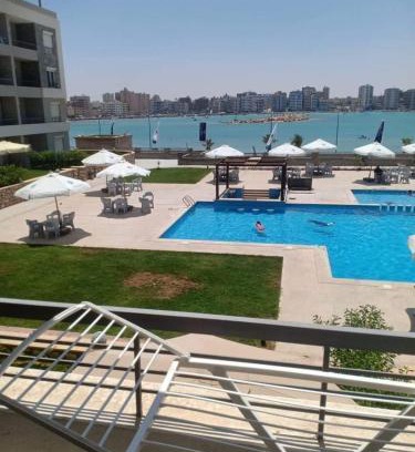 Marsa Matruh Ski Chalet | شاليه k05 غرفتين مكيف 2حمام للايجار مصيف بمطروح قرية لونج ايلند "family"