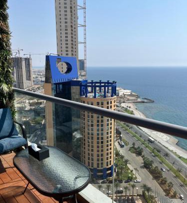 Ash Shati Apartment | شقةباأطلالة بحرية برج الجوهره داماك Damac AlJawharah Tower