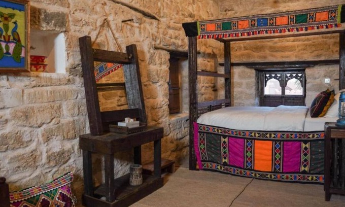 Taqah House | نزل كوفان التراثي Koofan Heritage Lodge deluxe queen room