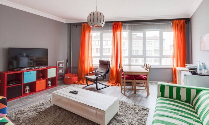 Ankara City Center House | 1+1 Studio Flat Amazing View @7th Floor 06ev Rental House