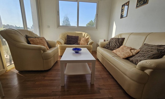 Aglantzia Apartment | 1-BDR in Aglantzia, Nicosia