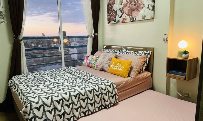 Cagayan de Oro Apartment | 1-Bed - Sleeps 4 with High Rise City View