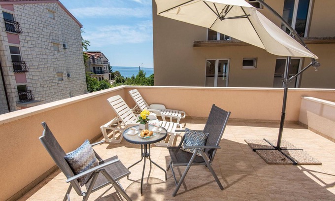 Bacvice Apartment | 1 bedroom nice apartment in Podstrana