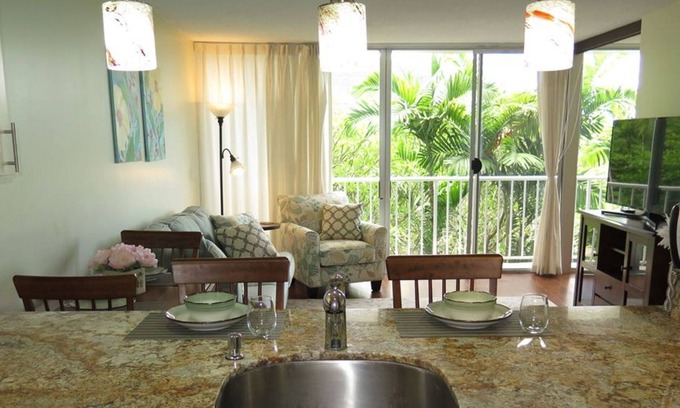 Makaha Apartment | 1 BR + Den ~ Ocean View ~ Pool, Internet, Cable