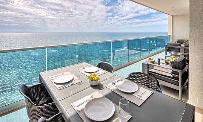 Puerto Penasco Condo | #1 sought-after Luxury 2B/2B -Encantame Towers: Best Views & Amply stocked