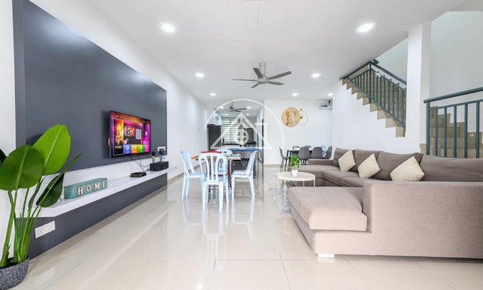 Taman Tanjung House | 10-14Pax Port Dickson 4BR Double Storey House