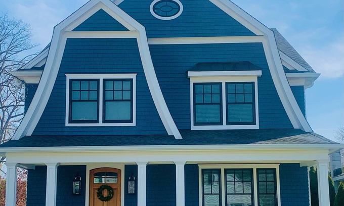 Spring Lake House | 10%Discount, 2mins drive to Beach, 5 beachbadges, 2 bicycles, Exercise room!