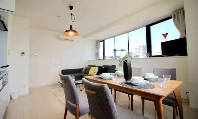 Minami Ward Apartment | 10 min Hiroshima Station & 2BR Up to 10p
