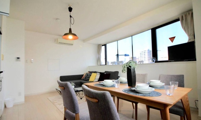 Minami Ward Apartment | 10 min Hiroshima Station 2BR Up to 10p 4 bikes / Hiroshima Hiroshima
