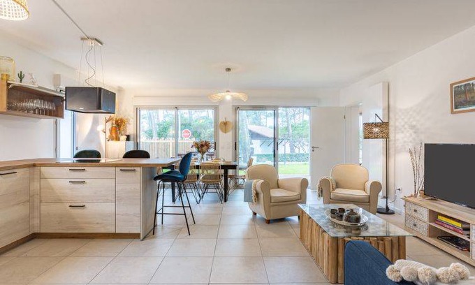 Seignosse Apartment | 100 m² Apartment ∙ 3 bedrooms ∙ 6 guests