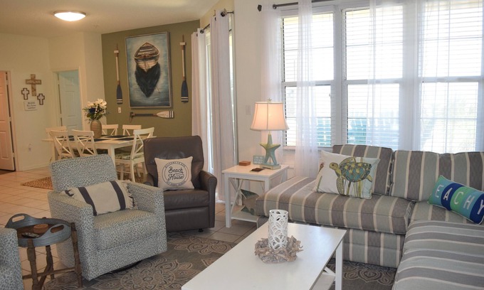 Fort Morgan Condo | 105W ~ 2BR/2BA condo with Beachfront View