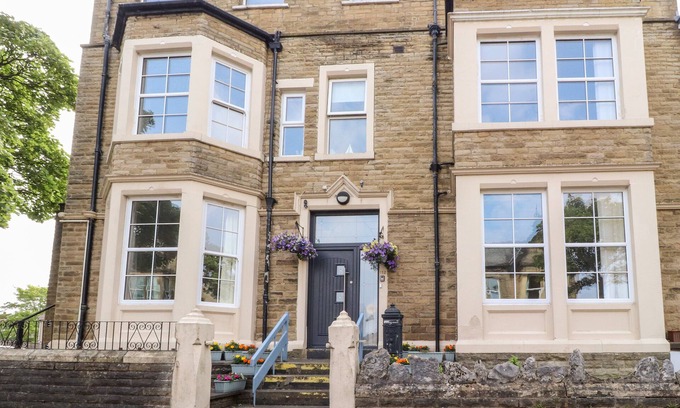 Morecambe House | 112 BALMORAL ROAD, pet friendly, with a garden in Morecambe