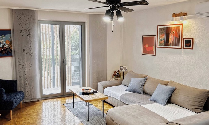 Zambratija Apartment | !13%OFF for Summer 2026!/Spacious apartment with a terrace near the beach