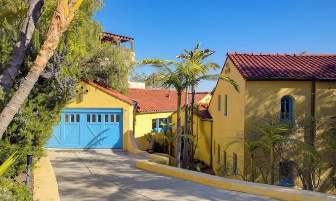 Los Feliz Boat Rental | 1920's Los Feliz Villa with Pool and Spa.