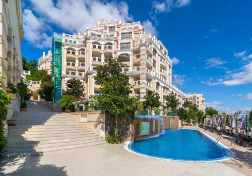 Primorski Apartment | 1BD Ap In La Mer Complex Private Beach And Pool