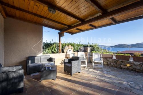 Capo d'Orso Villa | 1D - Terrazza con vista sul mare di Porto Mannu