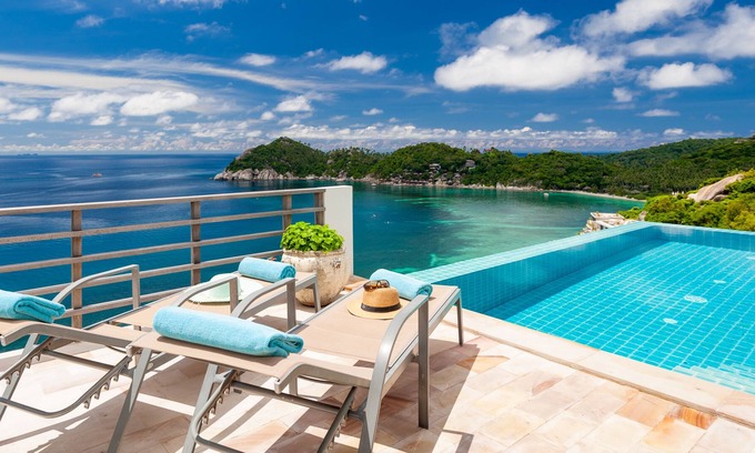 Ao Thian Og Villa | 2-8P Luxury villa with privat pool, sunset, daily cleaning @villasabaijai