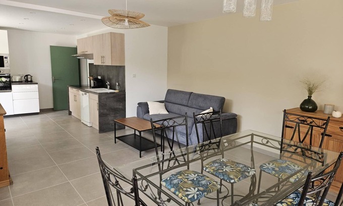 Gap Apartment | 2 bedroom apartment with garden Gap Charance Hautes-Alpes