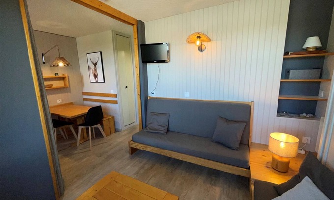 Plagne Villages Apartment | 26m² ski-in/ski-out studio, 4 pers, Plagne Villages
