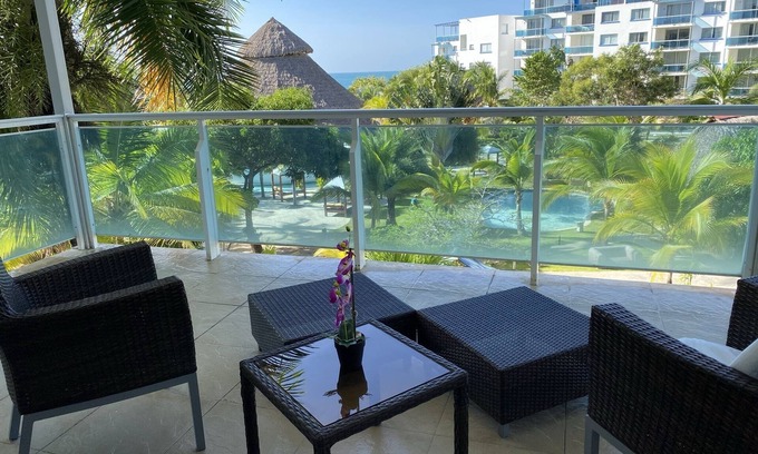 Playa Blanca Condo | 2bd/2ba Ocean View Beach Condo - Resort Style Residence