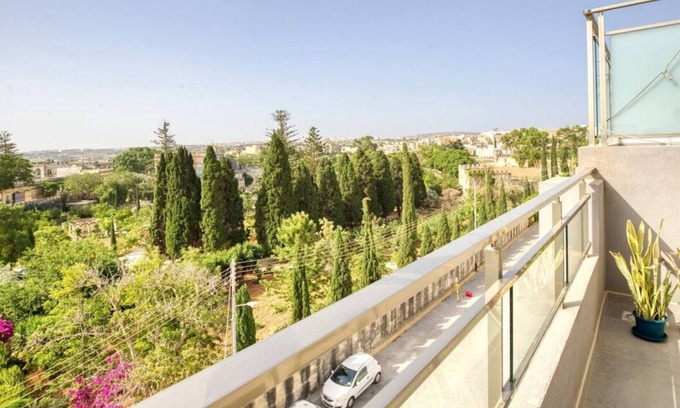 Attard Apartment | 2BR home with Outdoor Dining & Greenery Views