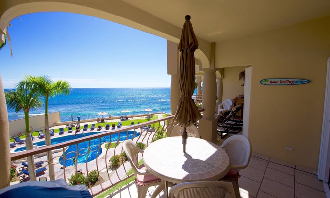 San Jose del Cabo Condo | 2BR Ocean View Condo Overlooking Pool - Free Wifi