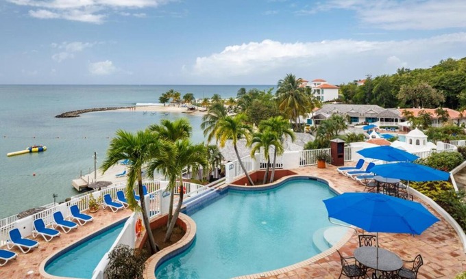 Bois d'Orange Resort | 2BR Villa WITH PRIVATE POOL-Luxurious Windjammer Landing Beach Resort Rodney Bay