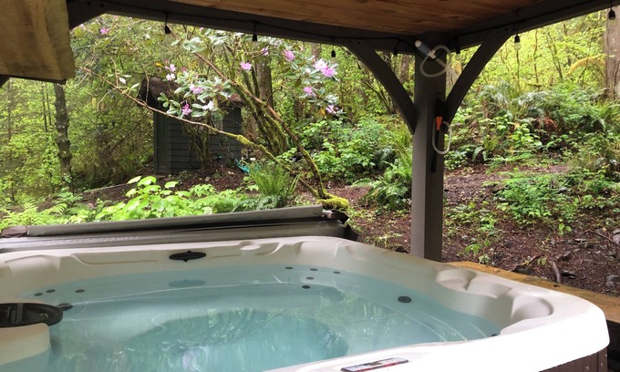 Skagit County House | 3 BDR Country Home on 5 acres with hot tub, fire pit and private creek