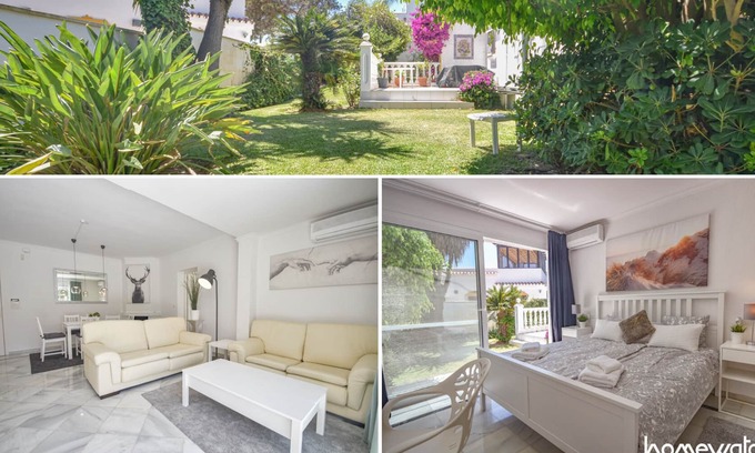 Carib Playa Ski Chalet | 3 bedroom house next to the beach in Carib Playa, Marbella