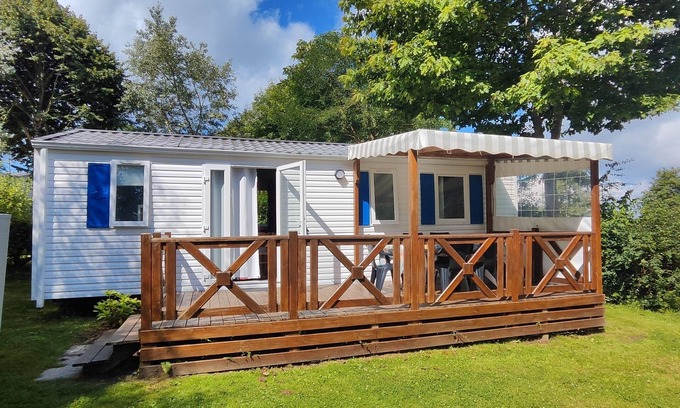 Ferel House | 3 bedroom mobile home near Pénestin - Camping Les Rives de Vilaine