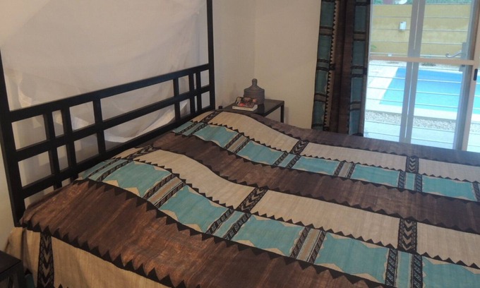Ngaparou House | 3 bedroom villa, private pool, 200 m from the sea, cleaning lady included
