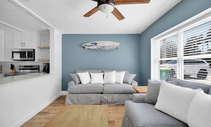 Jacksonville Beach House | 3 Blocks to Beach: Beachside Escape Coastal Oasis