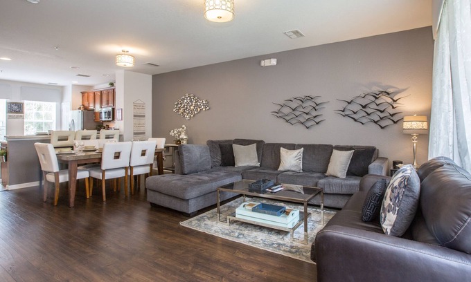 Florida Central Atlantic Coast House | 3-Story Townhome near Theme Parks! *Sleeps 10*