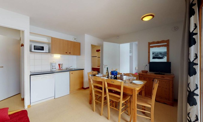 Termignon Apartment | 30 m² Apartment ∙ 1 bedroom ∙ 6 guests