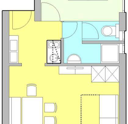 Zell am See Apartment | 32 m² Apartment ∙ 1 bedroom ∙ 2 guests